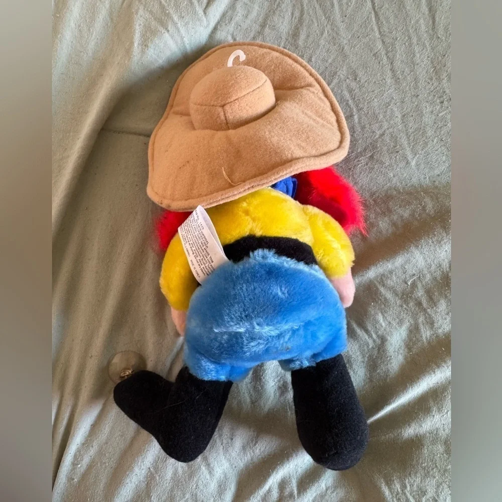 VINTAGE Yosemite sam plush window cling! Looney tunes